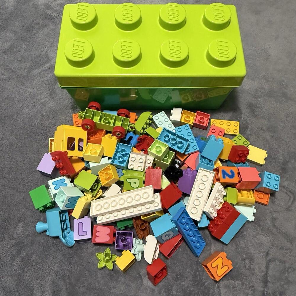 LEGO Storage Brick Stackable Box 8 Stud Building Block Container W/Legos